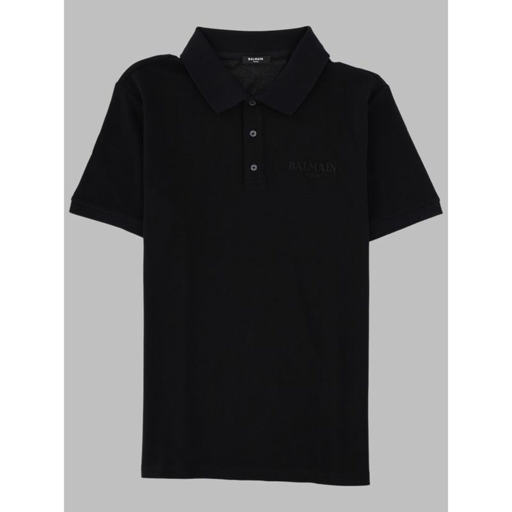Balmain Men Polo Con Logo